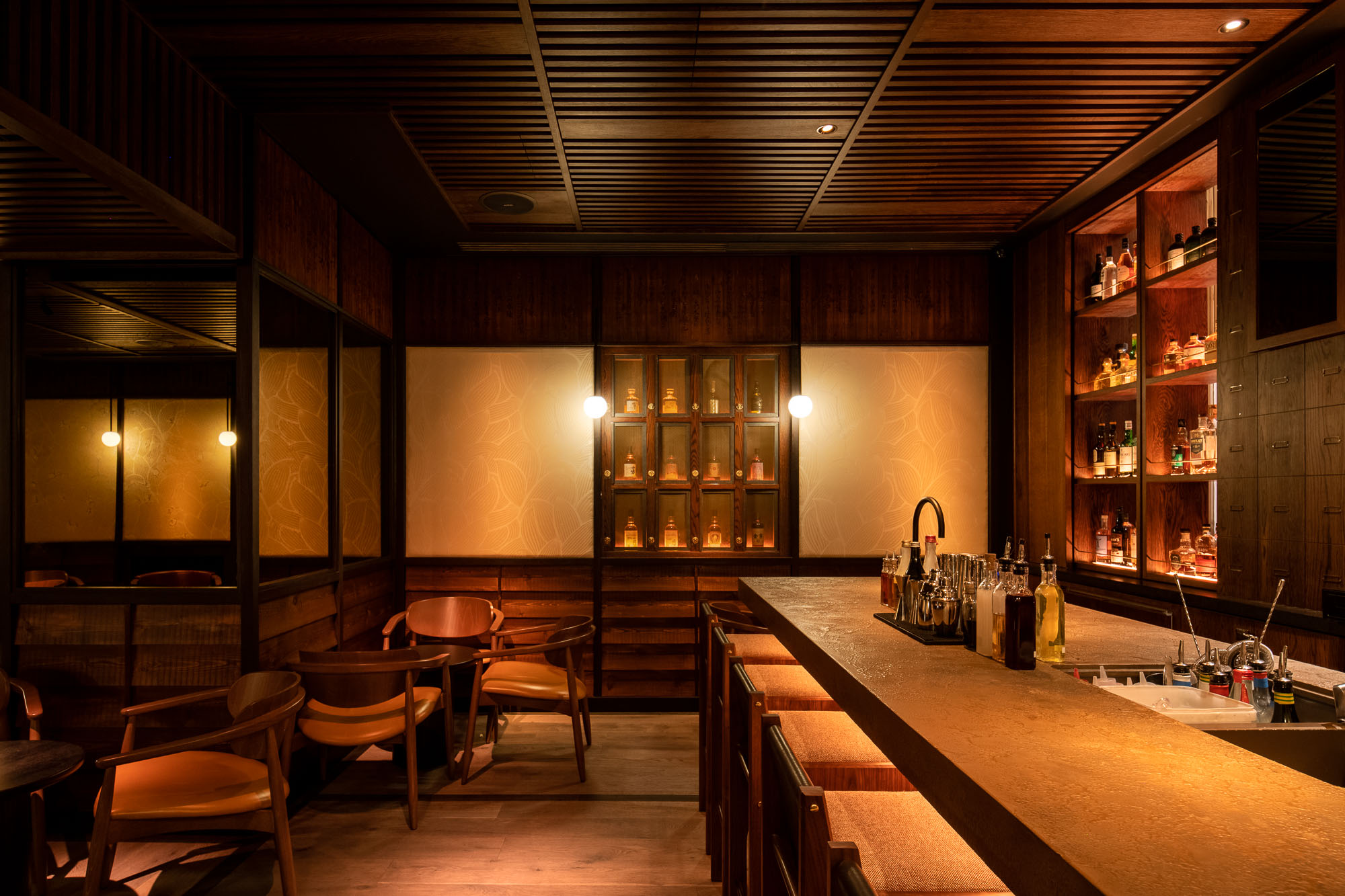 Bar shop interior design